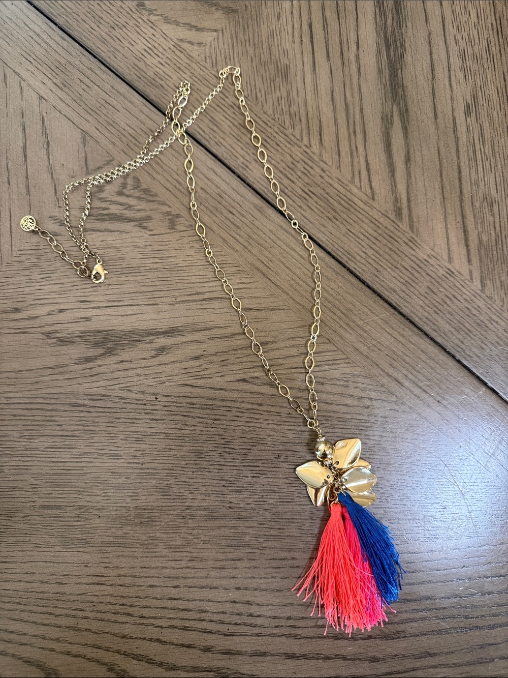 Lilly Pulitzer long colorful necklace